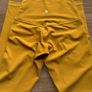 Lululemon Size 6 high-waisted leggings in a rich mustard / golden tone Image 6