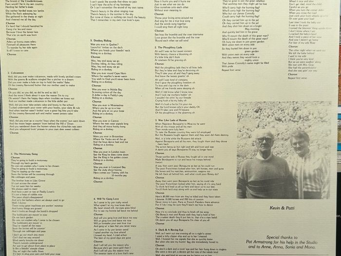 The Black Family vinyl record in nm condition with inner lyrics sheet