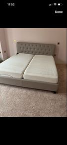 super king bed with electric recliners