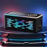 Mind blowing LED Built-In Ambience Music Wireless Charging Speaker Image 2