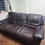 Leather recliner Sofa 3 seater Image 2