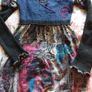 Woolly, Navy/Black Dress. Size 10 Image 3