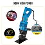 Electric Handy Hydraulic Hole Puncher 6mm Knockout Punch Tools 5 Dies Set on Steel Plate Aluminum Iron Plate Image 4