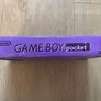 Nintendo Gameboy Pocket MGB-001 Clear Purple Boxed, Manual and Bomber Man + Other Games Image 8