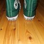 dark green hi top converse Image 3