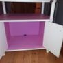 Locker storage pink and white Image 2