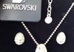 Genuine Swarovski Pendant and earring set