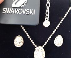 Genuine Swarovski Pendant and earring set