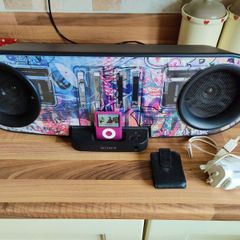 iPod nano +  Sony TRiK RDH-SK8iP + Bluetooth adapter