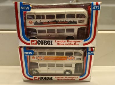Corgi London Transport Silver Jubilee Bus 471