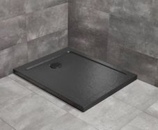 Shower Tray  Black Stone