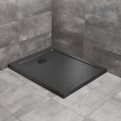 Shower Tray  Black Stone