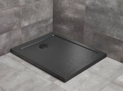 Shower Tray  Black Stone