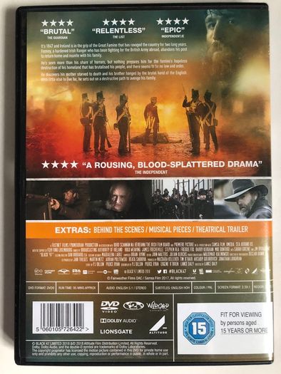 Black '47 [2018] Hugo Weaving, James Frecheville, Jim Broadbent, Stephen Rea, Freddie Fox, Barry Keoghan, Moe Dunford, and Sarah Greene [DVD Movie]
