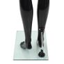Full Body Female Mannequin with Glass Base Glossy Black 175 cm Image 7
