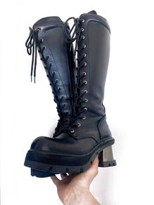 Vintage New Rock Knee-high boots Size 39