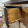 FLASH SALE ! Was 260 now 195 !! A Very Good Antique Side Table on Castors. Image 4