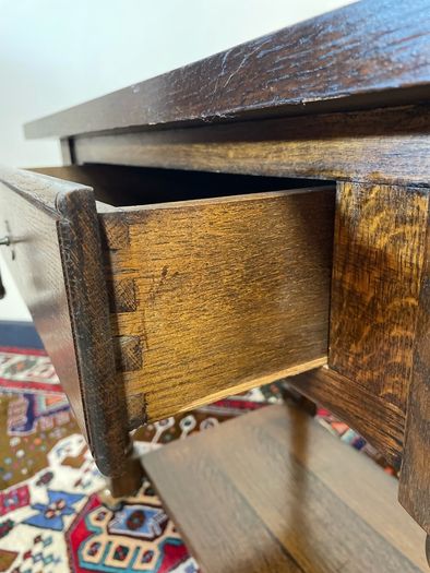 FLASH SALE ! Was 260 now 195 !! A Very Good Antique Side Table on Castors.