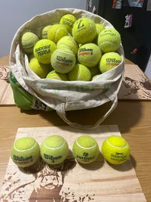 Used, Like New Assorted Tennis Ball Range, 50 Cent Per Ball