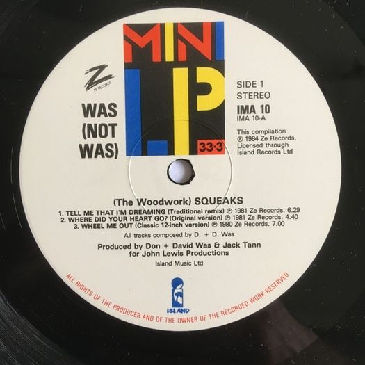 Was Not Was (the woodwork) Squeaks - Vinyl