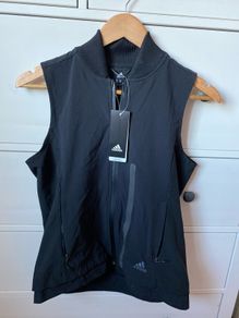 Brand new Adidas running vest / gilet with tags for women. XS.