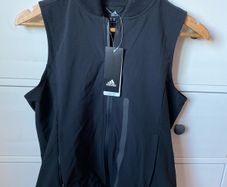 Brand new Adidas running vest / gilet with tags for women. XS.