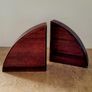 Art deco teak bookends Image 2