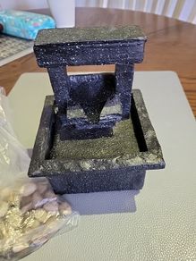 Waterfall battery operated