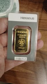1 Oz  Gold Sealed Bar