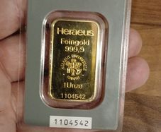 1 Oz  Gold Sealed Bar