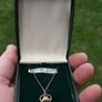 Vintage Sterling Silver Hallmarked 925 Necklace with a Pendant Image 6