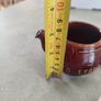Vintage SYLVAC Teapot Tea Strainer, Novelty Funny Face Tea Strainer, Brown Glazed Tea Pot Image 4