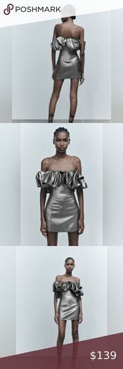 Zara Voluminous Short Dress