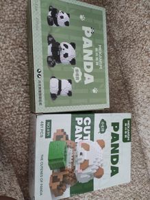 Panda building toys