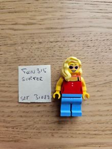 lego twn315 surfer, set 31079