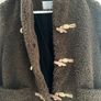 Zara fluffy jacket size 10 Image 2