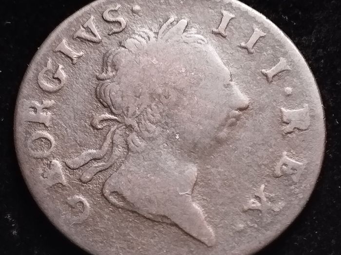 #618 - Hibernia - Ireland - 1769 - Half Penny