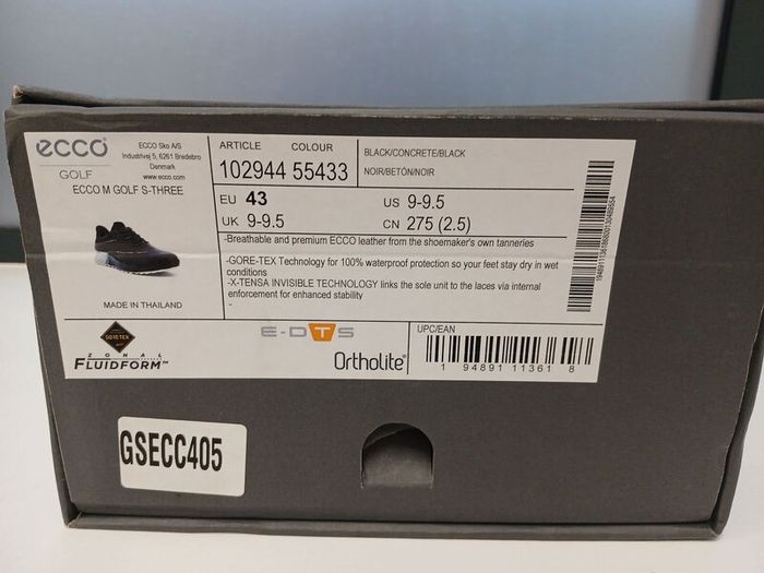 Ecco  S-Three Gore-tex Golf shoes size 9-9.5 (43)