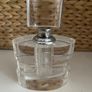 Heavy Oval Glass Perfume  Bottle Image 3