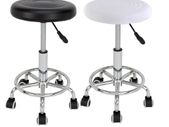 Ergonomic Rollable Work Stool Swivel Stool Bar Stool