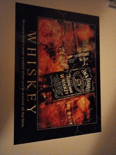 Jack Daniels Tin Metal Bar Sign Fathers Day gift present