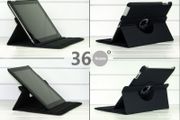 Leather 360 Degree Rotating Case Cover For Ipad 2 and New Ipad 3 With Sleep Wake