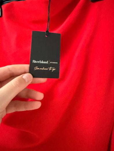 Red Dress River Island