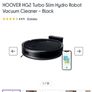 HOOVER HG2 Turbo Slim Hydro Robot Vacuum Cleaner Image 2