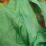 Vintage 60s 70s green floral maxi dress Small Image 7