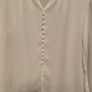 Cream long sleeve blouse. Size XS Image 3