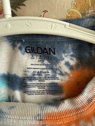 Vintage tie and dye tee shirt