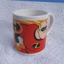 THE INCREDIBLES (Disney/Pixar) - a child's ceramic mug featuring Mr. Incredible and Elastigirl (c.2004) Image 3