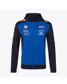 Oracle Red Bull  Full Zip Hoodie