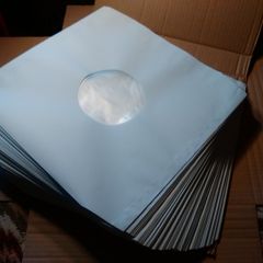 OVER 29% OFF! 10 x 12 inch Poly Paper Inner Sleeves - ANTI-STATIC Protection for your vinyl Record Collection - PREMIUM TOP QUALITY